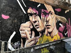 08 Xeva - local icon Bruce Lee street art Hong Kong